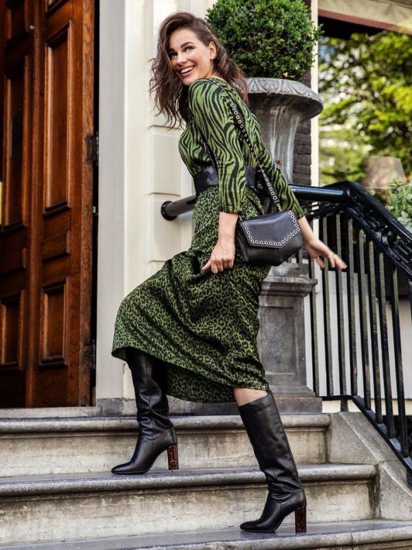 Aaiko jurk print herfst 2019