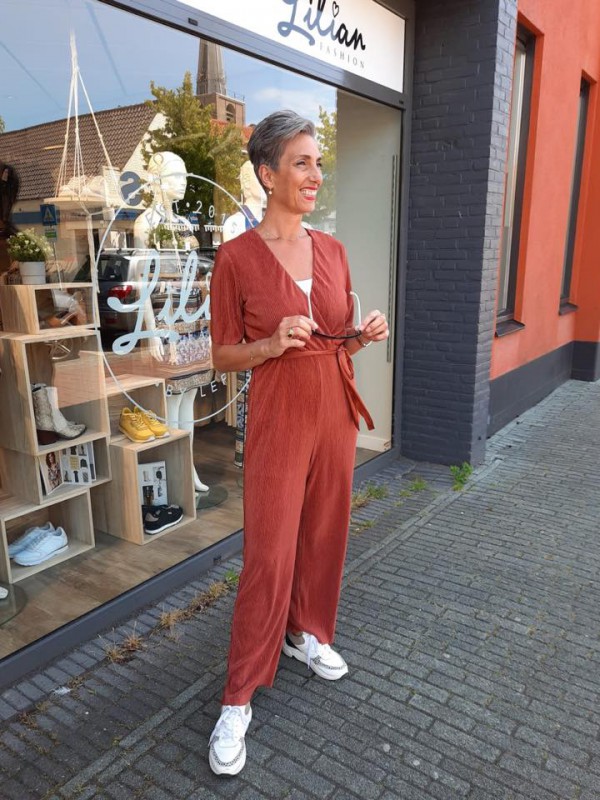 Na KD jumpsuit rood SS2020
